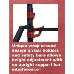 Muscle D Compact Half Rack MD-CHR 8 Muscle D Compact Half Rack MD-CHR -Fitness Equipment Sales muscle d compact half rack safeties 2