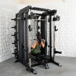 Muscle D Megatron Smith Machine Gym -Fitness Equipment Sales muscle d megatron 3 stack gym lat pulldown