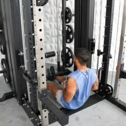Muscle D Megatron Smith Machine Gym -Fitness Equipment Sales muscle d megatron 3 stack gym low row