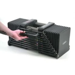 PowerBlock Commercial Pro 125 Adjustable Dumbbell Set 14 PowerBlock Commercial Pro 125 Adjustable Dumbbell Set -Fitness Equipment Sales powerblock commercial pro 125 pin selector