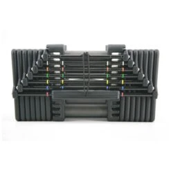 PowerBlock Commercial Pro 125 Adjustable Dumbbell Set 12 PowerBlock Commercial Pro 125 Adjustable Dumbbell Set -Fitness Equipment Sales powerblock commercial pro 125 pin selector side view