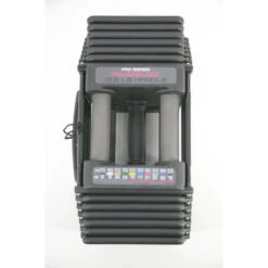 PowerBlock Commercial Pro 125 Adjustable Dumbbell Set 15 PowerBlock Commercial Pro 125 Adjustable Dumbbell Set -Fitness Equipment Sales powerblock commercial pro 125 top view