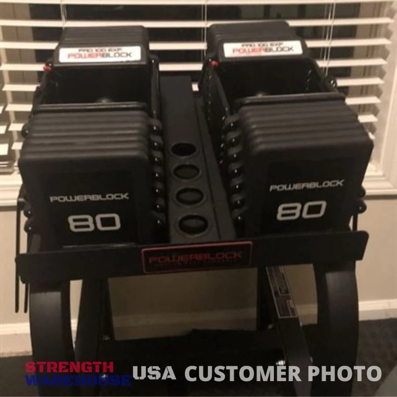 PowerBlock Pro 100 EXP Adjustable Dumbbells 2 PowerBlock Pro 100 EXP Adjustable Dumbbells - Image 2