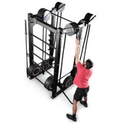 Ropeflex RX2100 OX2 Rack Mount Rope Trainer 15 Ropeflex RX2100 OX2 Rack Mount Rope Trainer -Fitness Equipment Sales ropeflex rx2100 ox2 cage top view