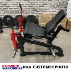 Steelflex Plate Loaded Leg Extension PLLE 8 Steelflex Plate Loaded Leg Extension PLLE -Fitness Equipment Sales steelflex plle swu customer photo