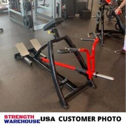 Steelflex Plate Loaded T Bar Row PLTR -Fitness Equipment Sales steelflex pltr customer photo strength warehouse usa