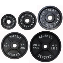 TDS Fitness Cast Iron Olympic Plates (Pairs)