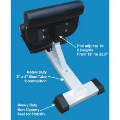 TDS Pro Sissy Squat TDS-93166 -Fitness Equipment Sales tds pro sissy squat details rear