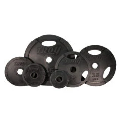 Troy Interlocking Urethane Olympic Grip Plates