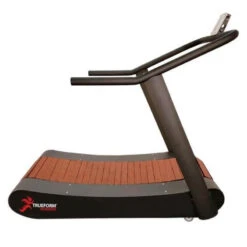 TrueForm Runner Curved Treadmill TFR-D -Fitness Equipment Sales trueform runner black with red running track