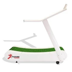 TrueForm Runner Curved Treadmill TFR-D -Fitness Equipment Sales trueform runner white with green field turf
