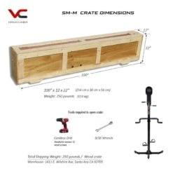 VersaClimber SM-Magnetic Sport Vertical Climber -Fitness Equipment Sales versaclimber sm m crate shipping dimensions