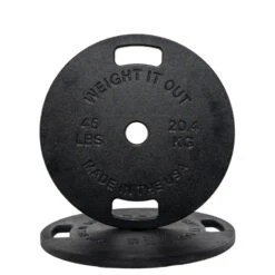 Weight It Out 45lb Cast Iron Weight Plates