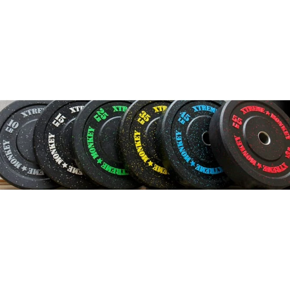 Xtreme Monkey Crumb Rubber Bumper Plates 3 Xtreme Monkey Crumb Rubber Bumper Plates - Image 3