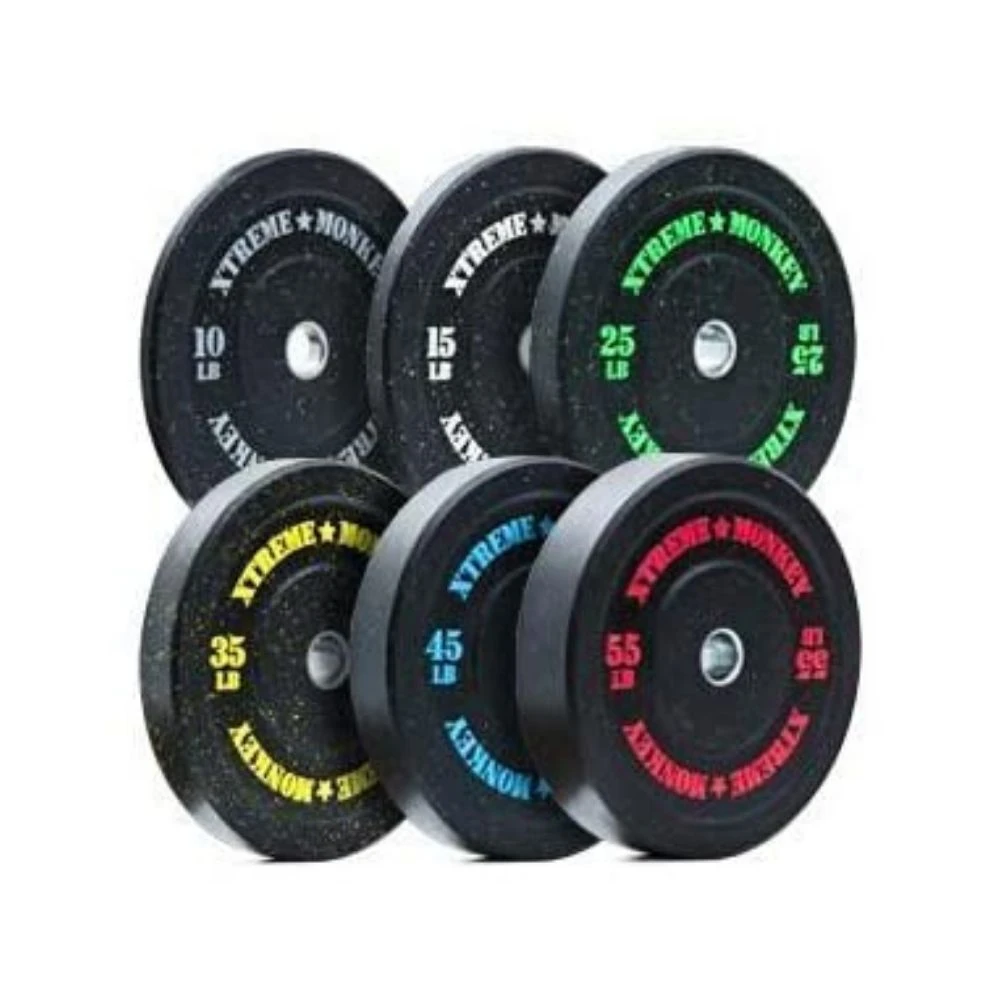 Xtreme Monkey Crumb Rubber Bumper Plates 1 Xtreme Monkey Crumb Rubber Bumper Plates