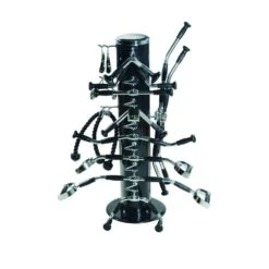 York Barbell 15-Piece Bar Club Cable Attachment Pack with Rack