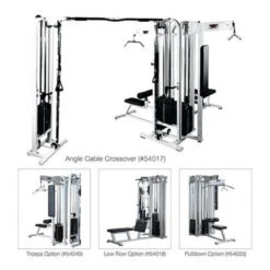 York Barbell STS 5-Station Jungle Gym -Fitness Equipment Sales york barbell sts 5 stack jungle gym details